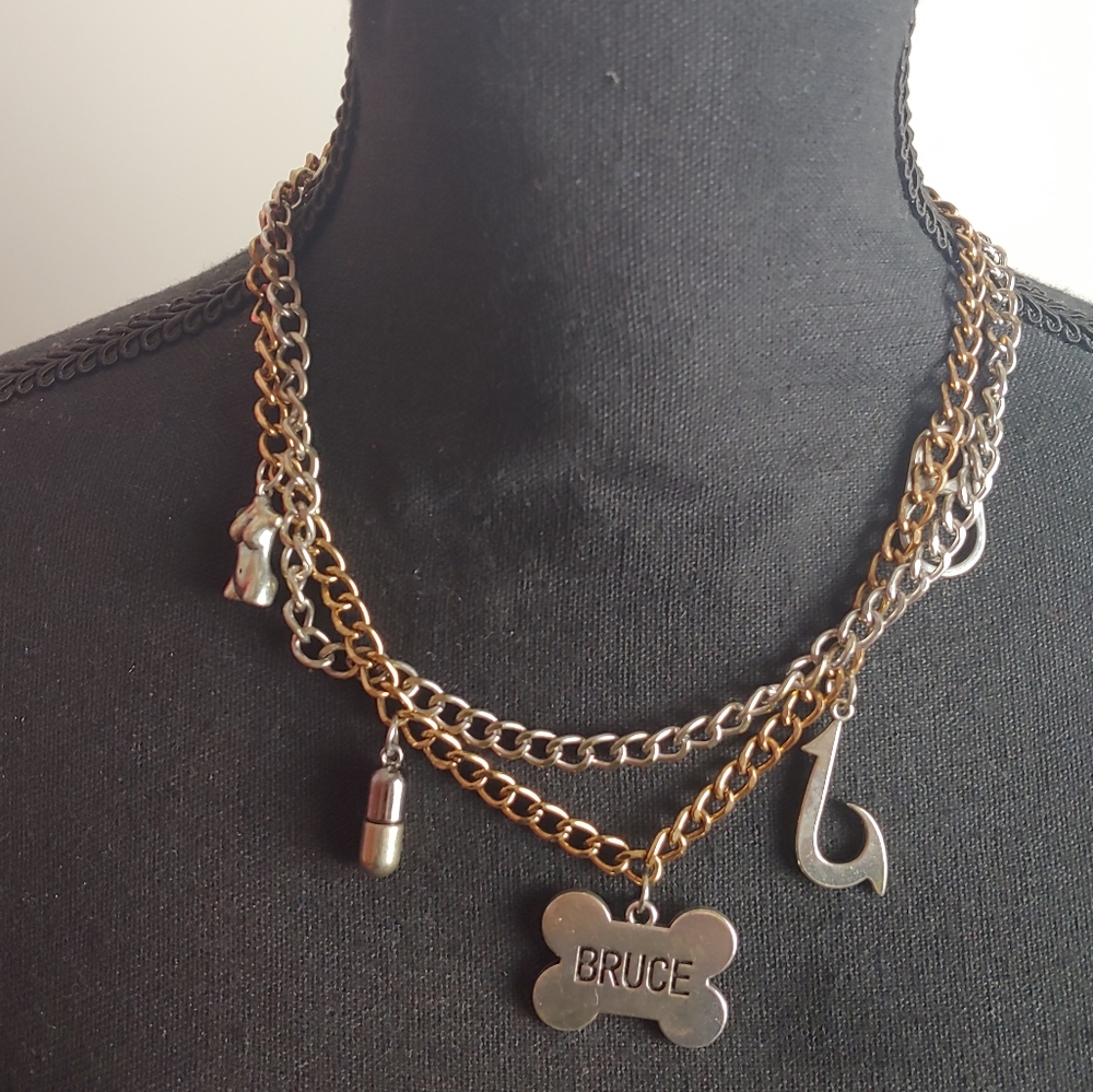 Harley Quinn Multi-Chain Necklace